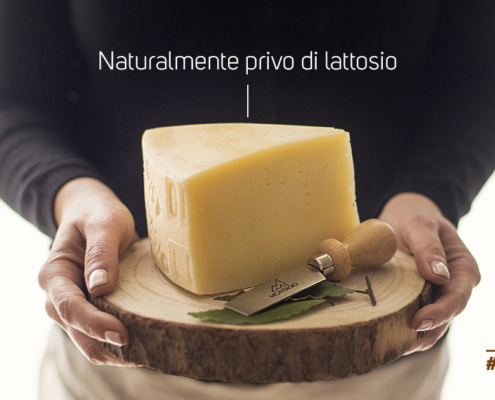 Formaggio Montasio DOP è naturalmente privo di lattosio