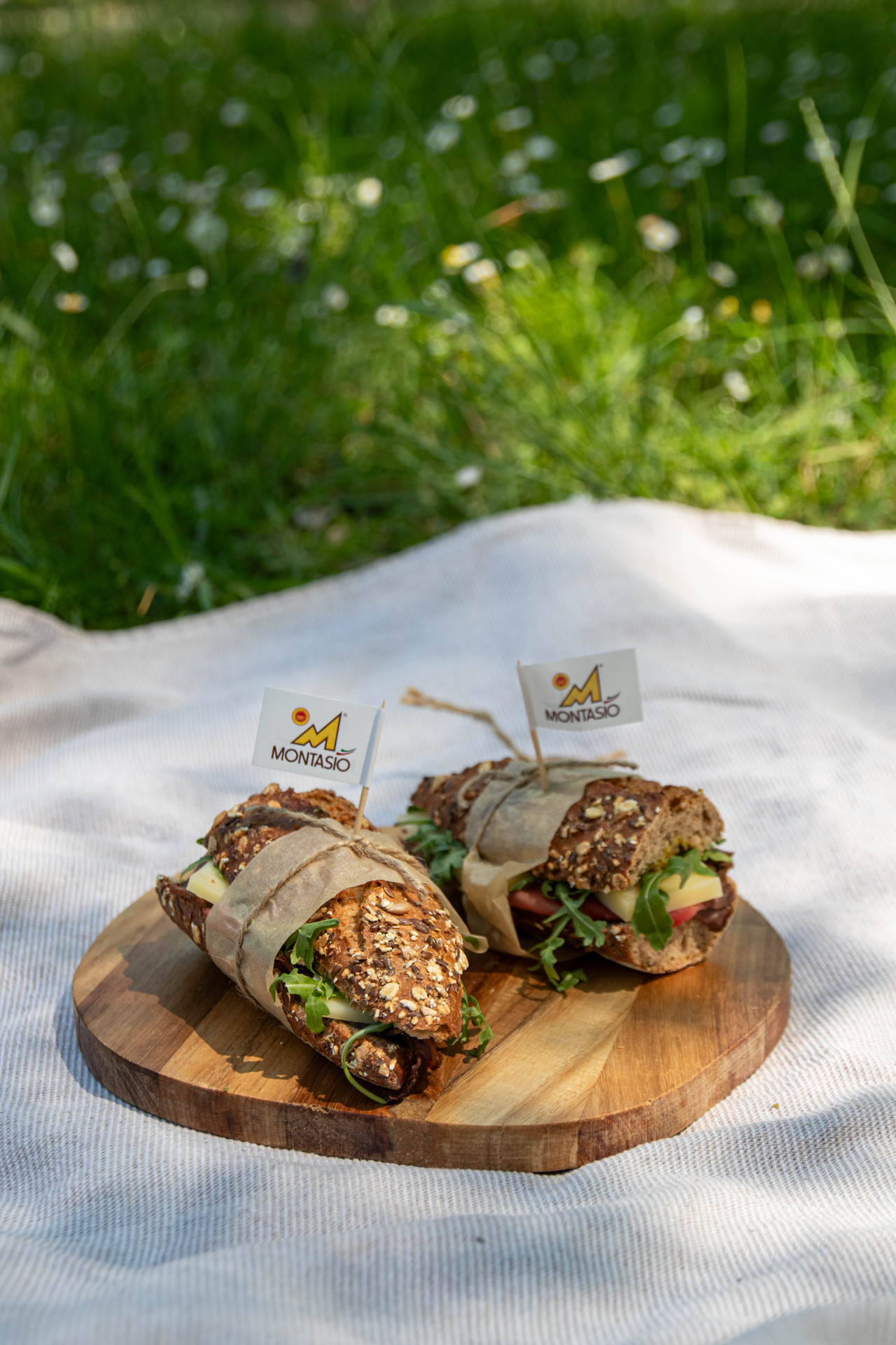 Panino con Montasio DOP e roastbeef