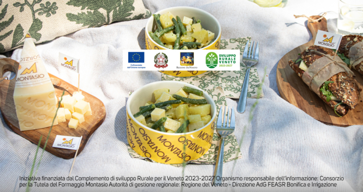 Montasio DOP & picnic d’estate: 3 idee sfiziose da mettere nel cestino