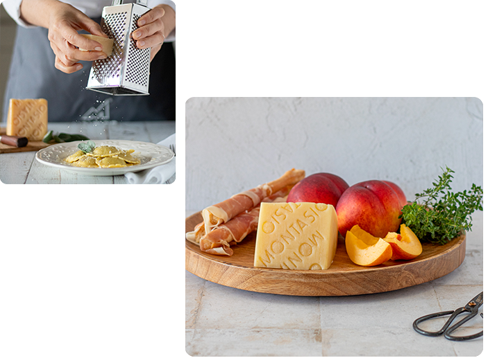 montasio-grattuggiato-e-tagliere